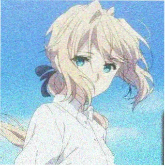 夏日祭头像左位 烟火侧脸